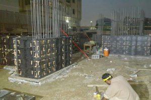 BOFU formwork for foundation