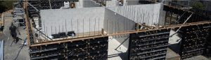 BOFU plastic modular formwork for cross wall